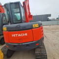 2023 Hitachi ZX60U mini excavator rear view