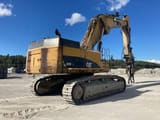 2007 Caterpillar 365C UHD crawler excavator, rear three-quarter view