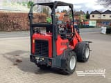 2024 Schäffer 2628 mini excavator, rear three-quarter view