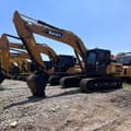 2023 Sany SY215C crawler excavator, side profile view
