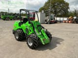 2023 Avant 760I mini excavator, front three-quarter view