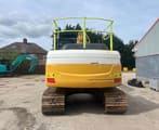2021 Kobelco SK130LC-11 crawler excavator, rear view