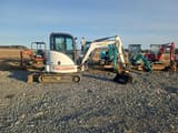2009 Bobcat 428EG mini excavator, side view