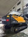 2023 Hyundai 220LC-95 crawler excavator, rear three-quarter view