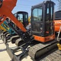2020 Hitachi Zaxis 50 mini excavator, front three-quarter view