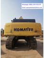 2020 Komatsu PC400-8 crawler excavator, rear view