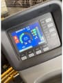 2024 Komatsu PC33E-6 mini excavator digital instrument cluster view