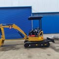 2022 Caterpillar 303E mini excavator, side profile view