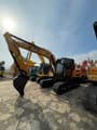 2024 Sany SY135 crawler excavator, front three-quarter view