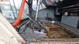 1990 Atlas 1604K Wheel Excavator cab interior view
