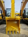 2026 Caterpillar 320GC crawler excavator, front view of bucket and boom