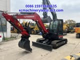 2024 Yanmar 80VIO crawler excavator, side view