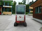 2015 Takeuchi TB216 mini excavator rear view