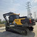 2023 Volvo EC210 crawler excavator, rear three-quarter view