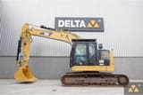 2018 Caterpillar 325FL crawler excavator, side view