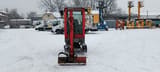 2017 Yanmar SV18 mini excavator, front view