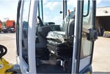 2021 Wacker Neuson EZ36 mini excavator cab interior view