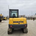 2022 Komatsu PC56-7 mini excavator rear view