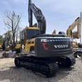 2021 Volvo EC140D crawler excavator, rear three-quarter view