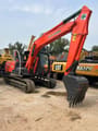 2024 Hitachi Zaxis 120 crawler excavator, side view