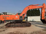 2019 Hitachi Zaxis 350 crawler excavator, side view