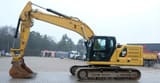 2019 Caterpillar 320 crawler excavator, side view