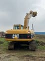 2021 Caterpillar 320C crawler excavator, rear view