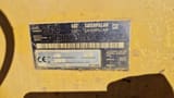2007 Caterpillar 324D identification plate close-up
