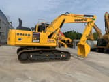 2023 Komatsu PC200-7 crawler excavator, side view
