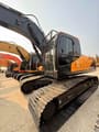 Hyundai R220LC-9S crawler excavator, side view