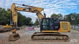 2012 Caterpillar 324E LN crawler excavator, side profile view