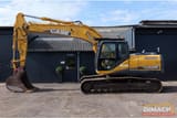 2011 CASE CX210B crawler excavator, side view
