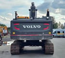 2015 Volvo EC250ENL crawler excavator rear view