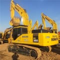 2023 Komatsu PC360-7 crawler excavator, rear three-quarter view