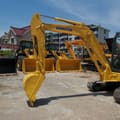 2020 Komatsu PC50MR-2 mini excavator, side view