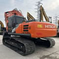 2023 Hitachi Zaxis 250LC crawler excavator, rear three-quarter view