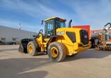 2022 JCB 427HT wheel loader, rear three-quarter view