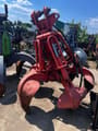 2002 Atlas 1504MI material handler orange hydraulic grapple attachment