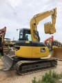 2002 Komatsu PC78US crawler excavator, rear three-quarter view