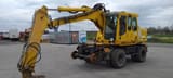 2005 Atlas 1604 ZW wheel excavator, side view