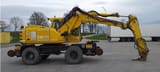 2005 Atlas 1604 ZW wheel excavator side view