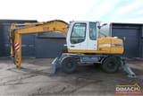 2005 Liebherr A316 wheeled excavator side view