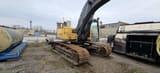2006 Volvo EC210BLC crawler excavator, rear three-quarter view