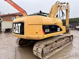 2007 Caterpillar 323DL crawler excavator rear three-quarter view