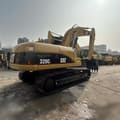 2008 Caterpillar 320CL crawler excavator, rear three-quarter view