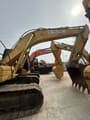 2008 Caterpillar 320D crawler excavator, side view