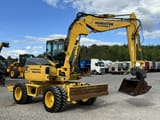2009 Komatsu PW98MR-8 wheel excavator side view