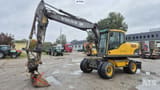 2009 Volvo EW160C wheel excavator, side profile view