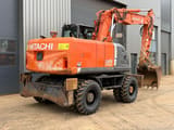 2011 Hitachi ZX170W-3 Wheel Excavator