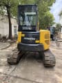 2012 Komatsu PC-55MR mini excavator rear view